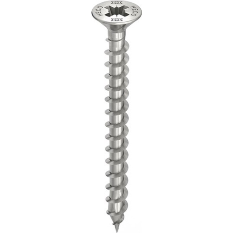 Heco Topix-plus 5,0 x 25 vk pozi vd rvs A2; 200 stuks - HC61727