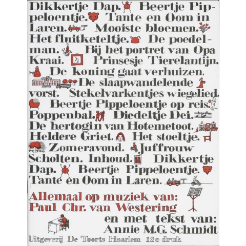 Dikkertje Dap en 18 andere liedjes (Paperback)