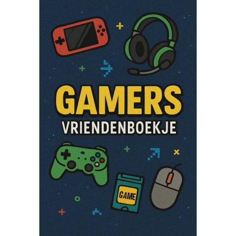 Gamers vriendenboekje (Paperback)