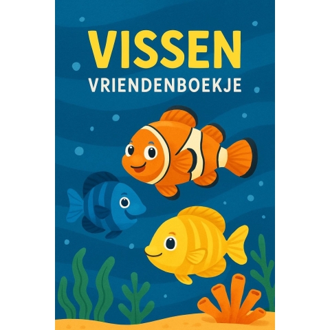 Vissen Vriendenboekje (Paperback)