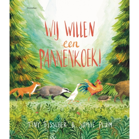 Wij willen een pannenkoek! (Hardback)