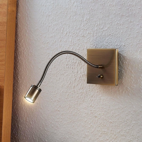 Lindby - Mayar Wandlamp Brass