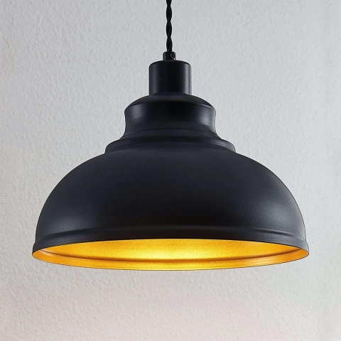 Lindby - Albertine Hanglamp Black