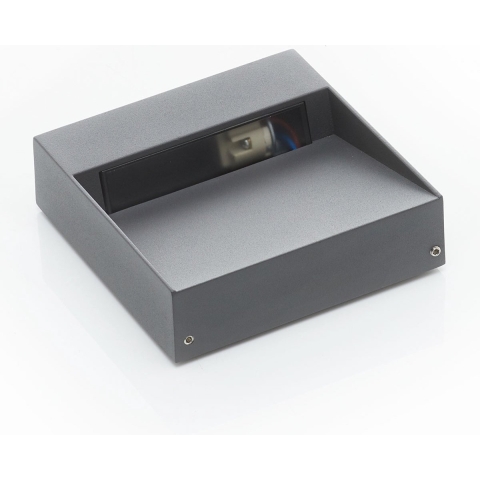 Lucande - Noreia LED BuitenWandlamp Dark Grey