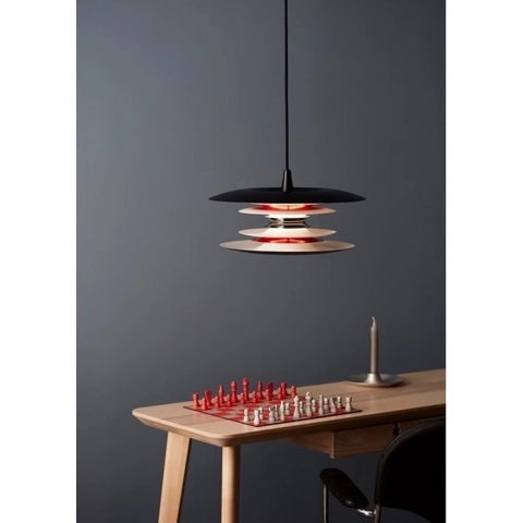 Belid - Diablo Hanglamp Ø400 Zwart/Glanzend Rood