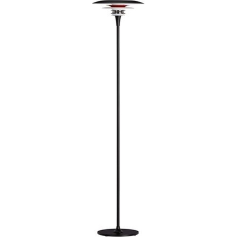 Belid - Diablo Vloerlamp Ø300 Matt Black/Glossy Red