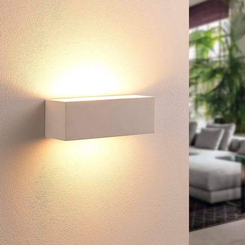 Lindby - Tjada 22 Wandlamp White
