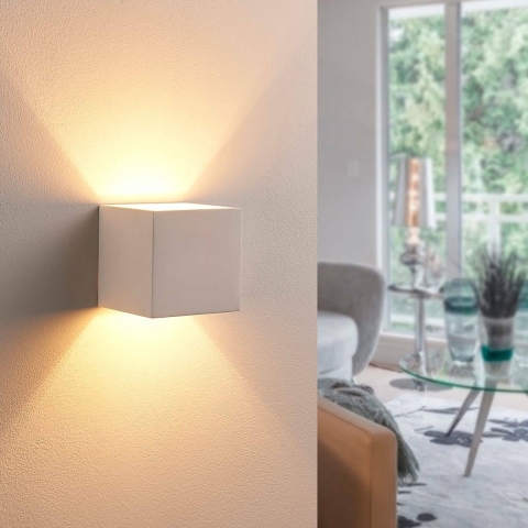 Lindby - Kay Wandlamp White