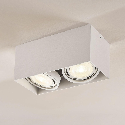 Arcchio - Mabel 2 Plafondlamp Square Wit