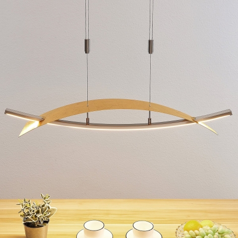 Lucande - Marija Hanglamp L90 Gold/Silver
