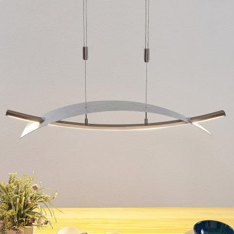 Lucande - Marija Hanglamp L90 Silver