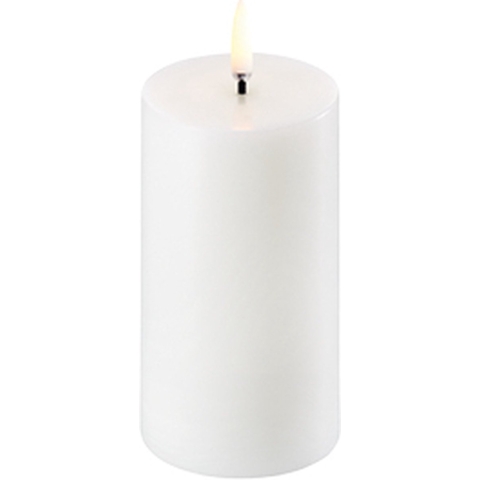 Uyuni Lighting - Pilaar Kaars LED 5,8x10 cm Nordic White