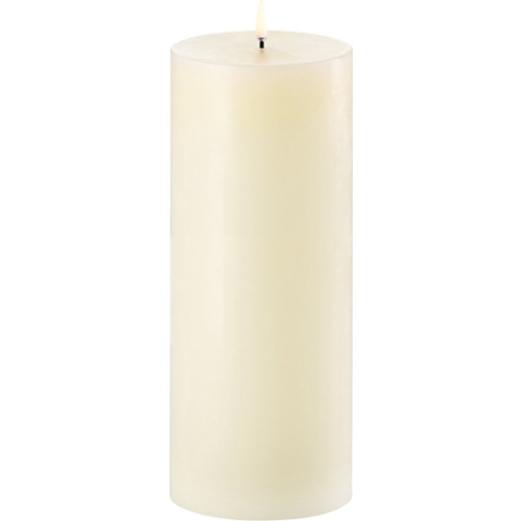 Uyuni Lighting - Pilaar Kaars LED 10,1x25 cm Ivory