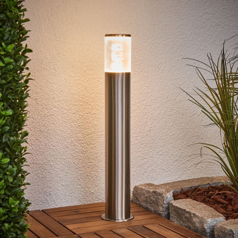Lindby - Belen LED Tuinlamp Stainless Steel