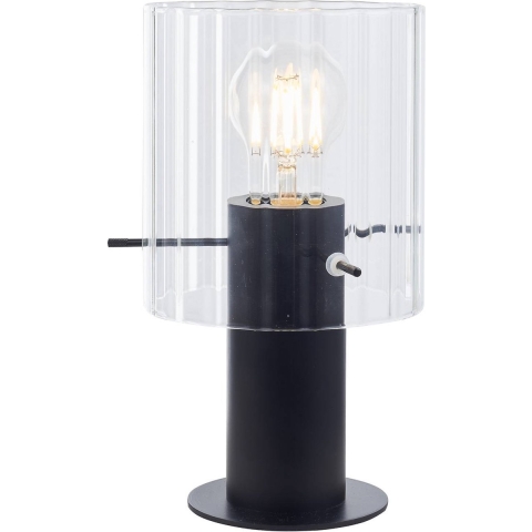 Lucande - Eirian Tafellamp Clear/Black