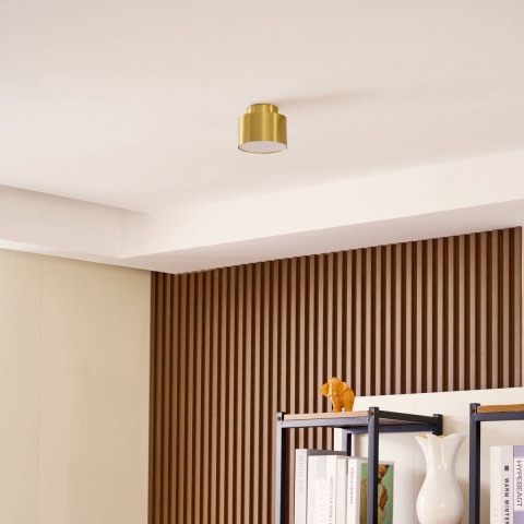 Lindby - Nivoria LED Bevestigingsspot Backlight Ø11 Gold