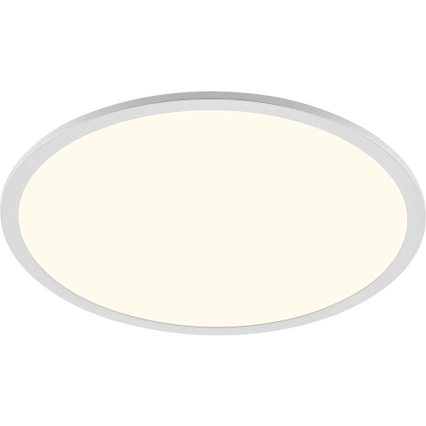 Lindby - Narima LED Plafondlamp 4.000K Ø50 White/Silver
