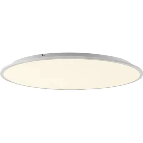 Lindby - Narima LED Plafondlamp 4.000K Ø100 White/Silver