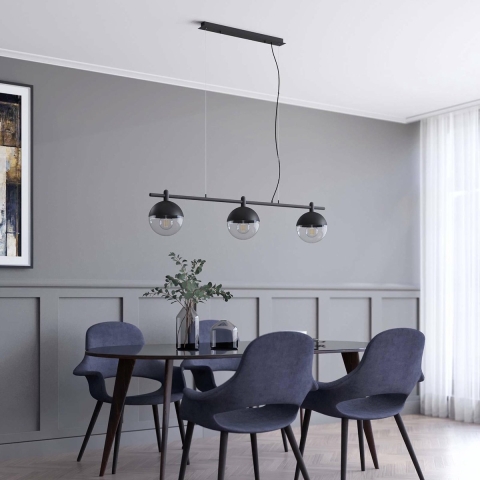 Lucande - Dustian 3 Hanglamp