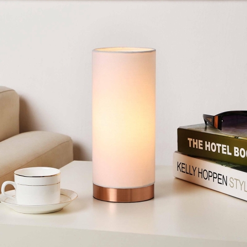Lindby - Ronja Tafellamp Opal/Copper