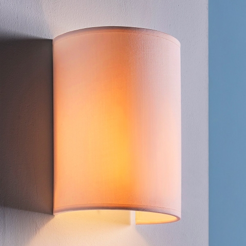 Lindby - Annalisa Round Wandlamp White
