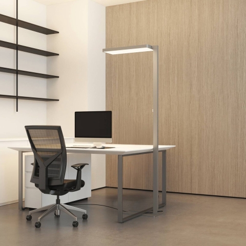 Arcchio - Timon LED Vloerlamp Zilver