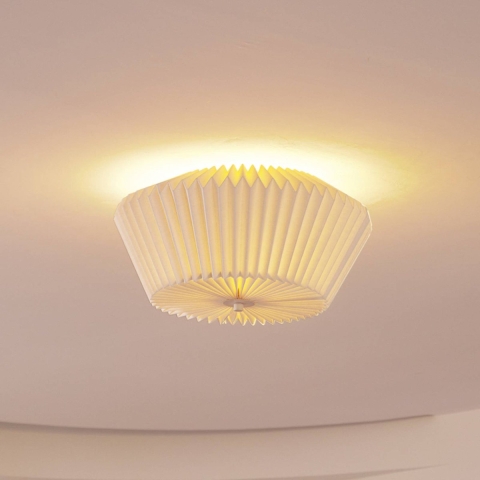 Lindby - Magali Plafondlamp/Wandlamp Wit