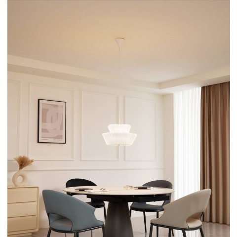 Lindby - Magali Hanglamp Wit