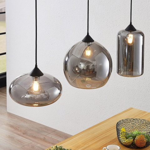 Lindby - Marla Hanglamp Smoke