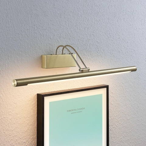 Lindby - Mailine LED Wandlamp Brass