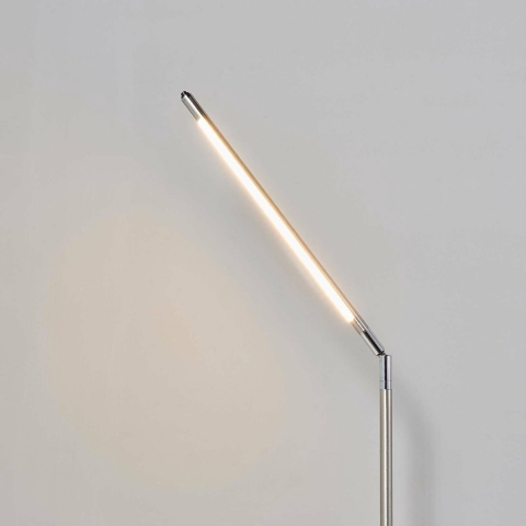 Lindby - Jabbo LED Vloerlamp Nickel