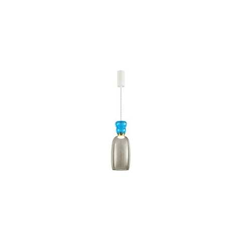 Lucande - Fay LED Hanglamp Grey/Blue