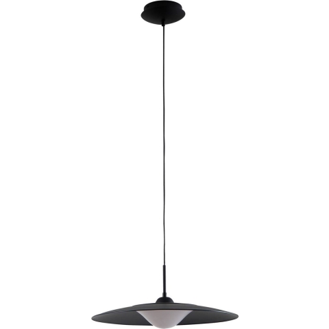 Lucande - Foco LED Hanglamp Zwart