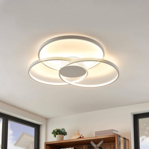 Lindby - Riley Plafondlamp White