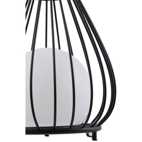 Lindby - Kelda Portable Zonnecel Taffellamp Zwart