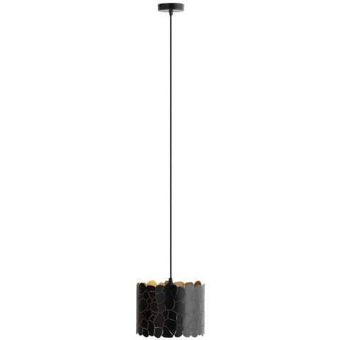 Lindby - Aralena Hanglamp Zwart/Goud