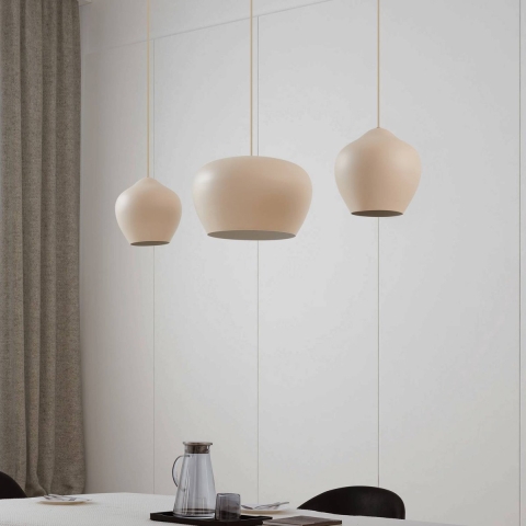 Lucande - Malisa Hanglamp Beige