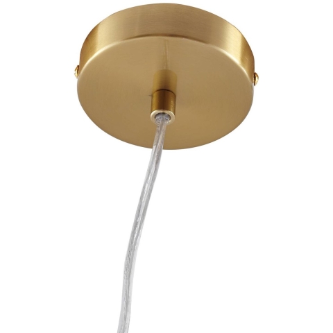 Lindby - Piatra Hanglamp Opaal/Geel Koper