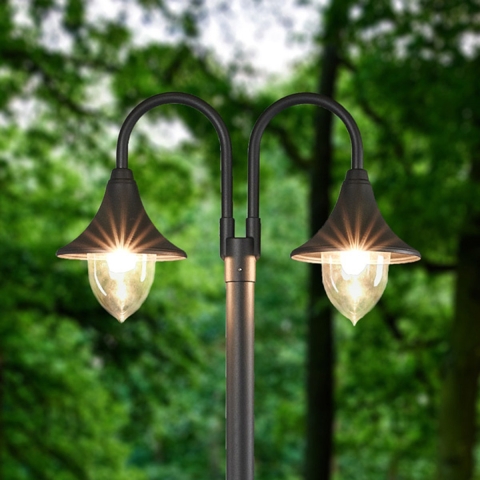 Lindby - Madea Buiten Tuinlamp Graphite