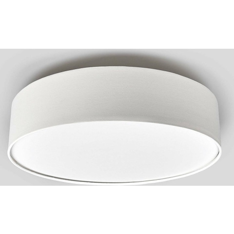 Lindby - Sebatin Plafondlamp Ø50 Cream/White/Nickel