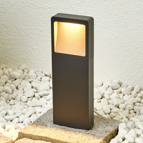 Lucande - Leya LED Buiten Tuinlampe IP54 Graphite