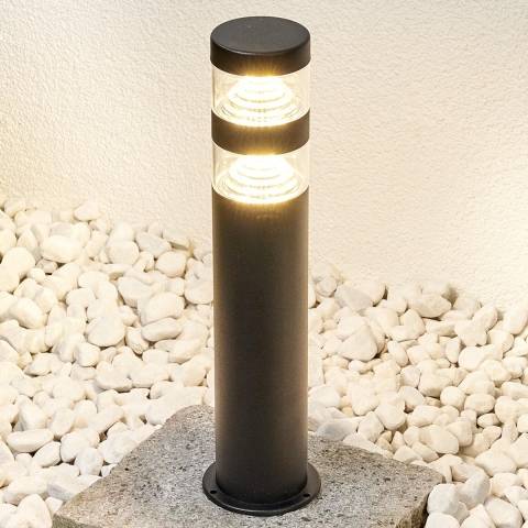 Lindby - Lanea LED Tuinlamp Black/Clear