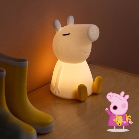Mr Maria - Peppa Pig First Light Portable Taffellamp Wit Mr. Maria