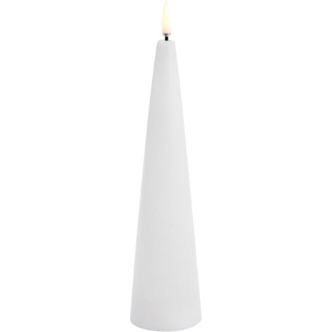 Uyuni Lighting - Kaarsen LED 5,8x21,5 cm Nordic Wit/Smooth