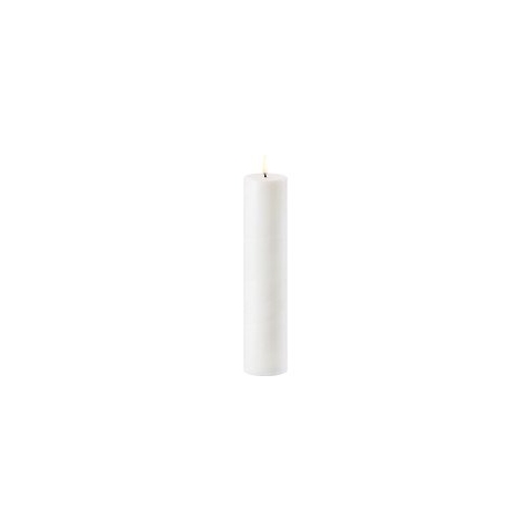 Uyuni Lighting - Pilaar Kaars LED 4,8x22 cm Nordic White
