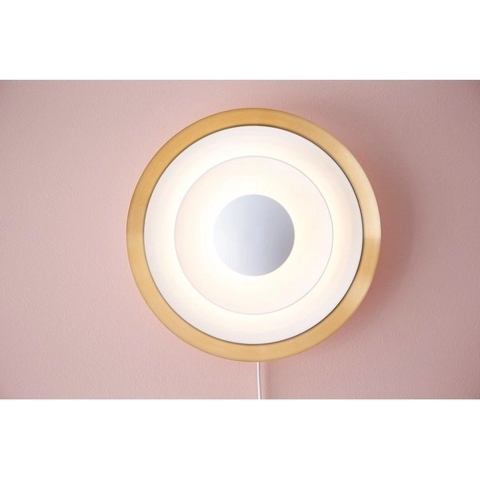 Belid - Diablo Wandlamp LED Ø300 Geelkoper