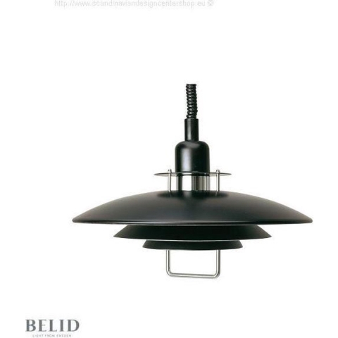 Belid - Primus II Hanglamp Ø43 Black/Chrome