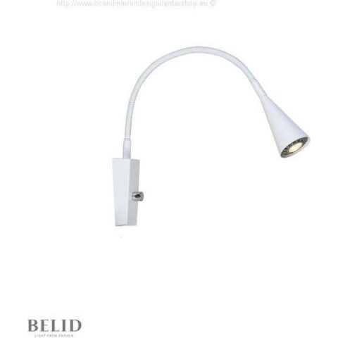 Belid - Ledro Wandlamp Mat Wit LED 12V Dimbaar