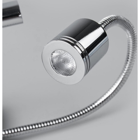 Lucande - Jettka Wandlamp White/Chrome