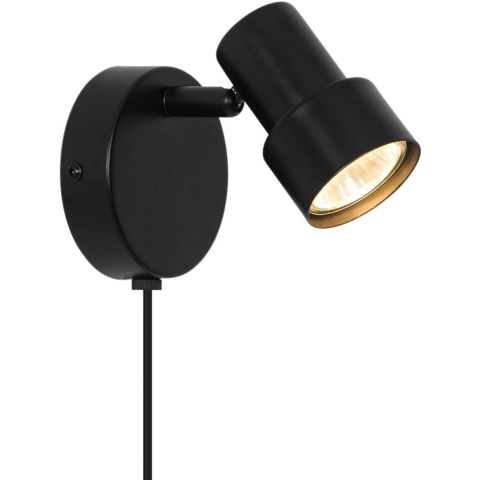 Nordlux - Boston Spot Wandlamp Zwart